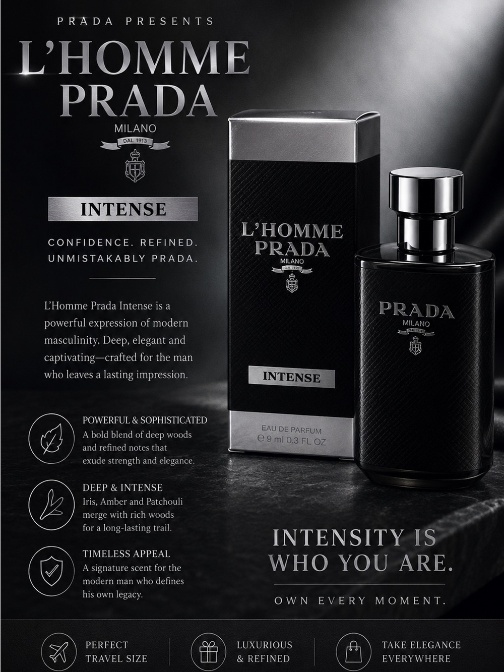 Prada L'Homme Intense Fragrance